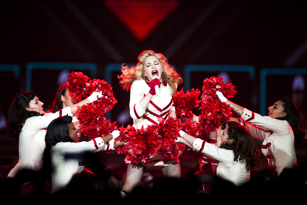 Madonna performs at Xcel Energy Center on Saturday Nov. 3, 2012, in St. Paul